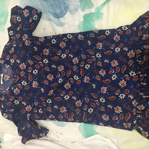 ASOS Mid Length Ruffle Silky Dress